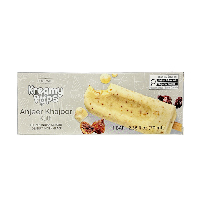 Kreamy Pops Khajoor Anjeer Kulfi 70ml