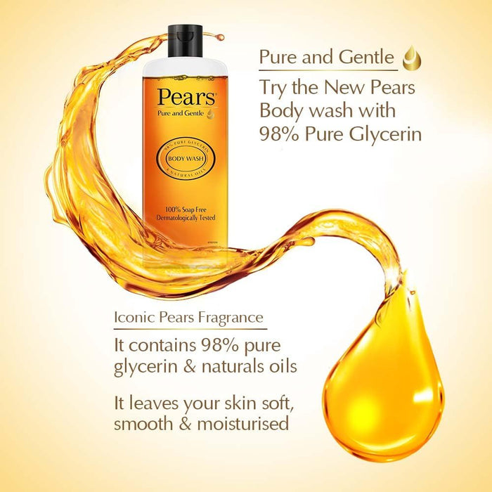 Gel douche Pears Pure &amp; Gentle 250 ml