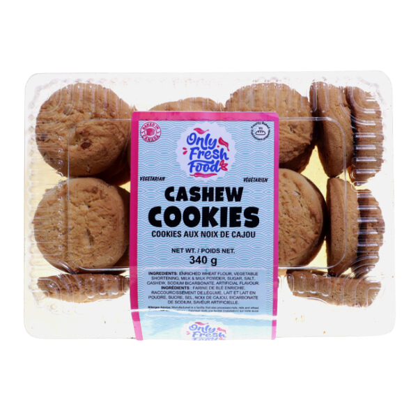 Only Fresh Food Cashew Cookies 340g