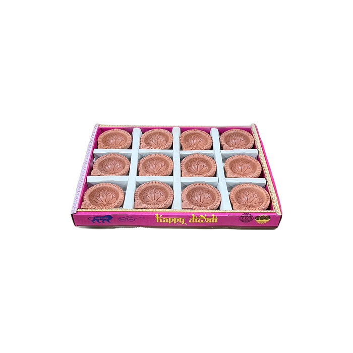 Plain Diya - Set of 12