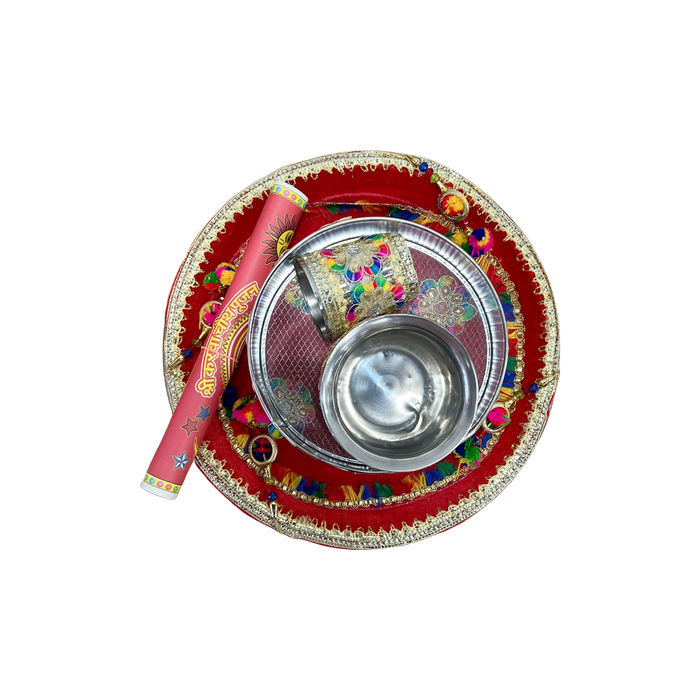 Shyam Création Karwa Thali Ensemble