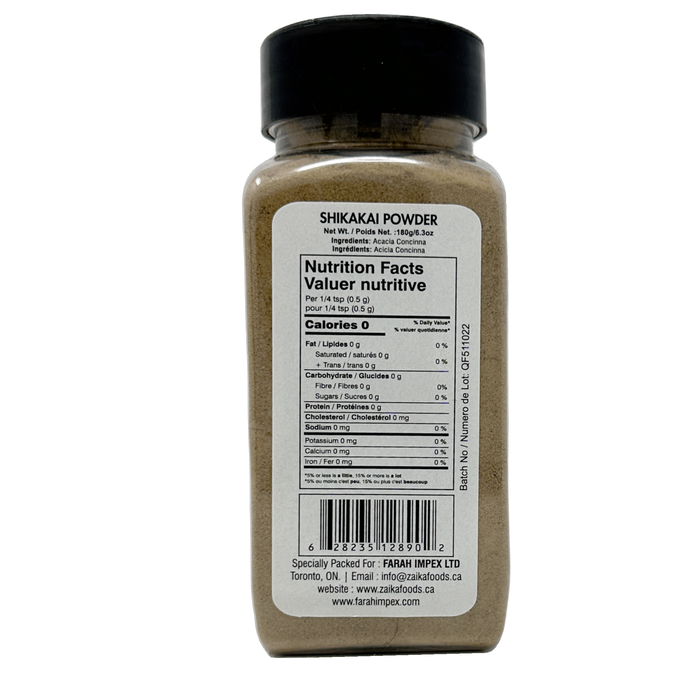 Poudre de Zaika Shikakai 180 g