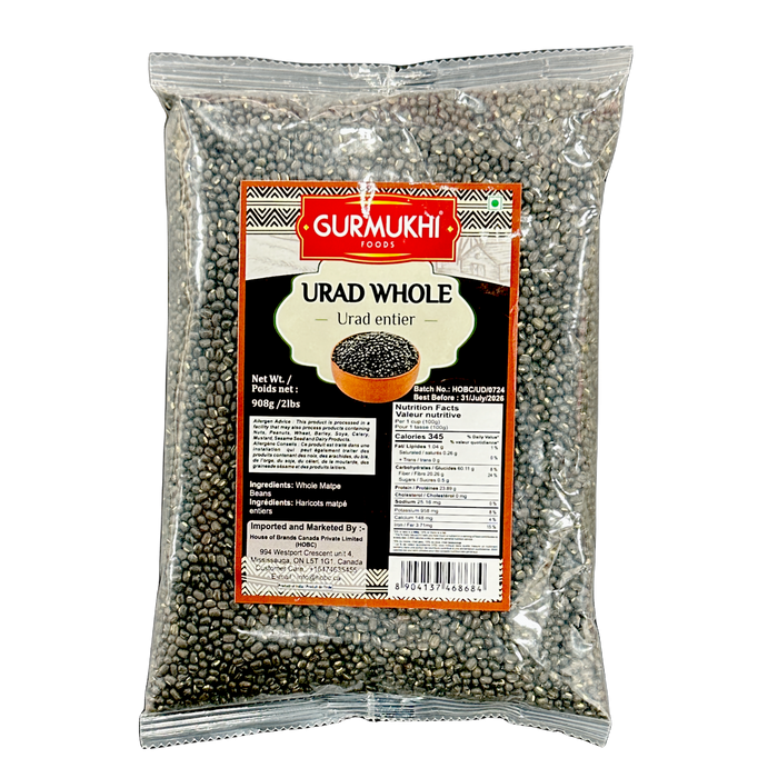 Gurumukhi Urad Whole 2lb