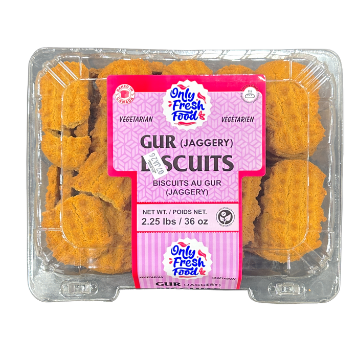 Only Fresh Food Gur Biscuits 2.25lbs