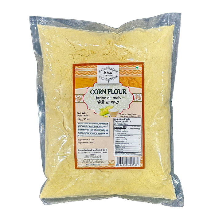 Desi Delight Corn Flour (Makki Atta) 1Kg