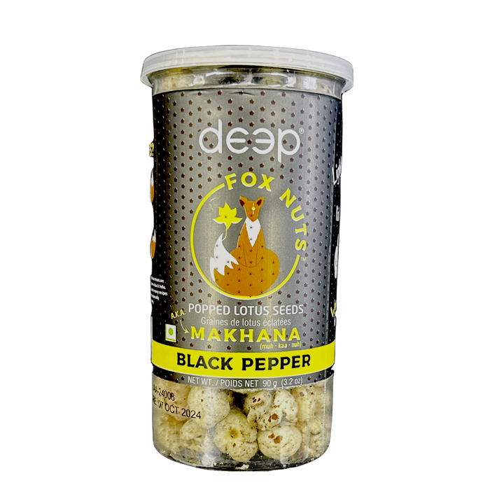 Deep Black Pepper Makhana 90g