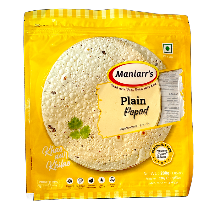 Maniarr's Plain Papad 200g