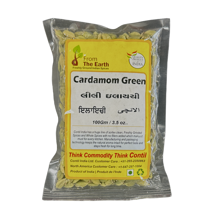 From The Earth Green Cardamom 100g