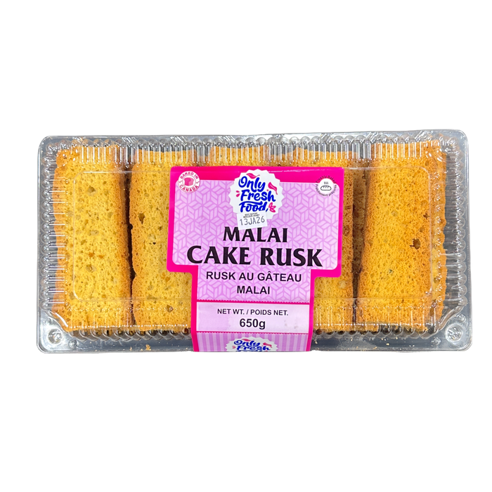 Only Fresh Food Malai Cake Rusk 650g