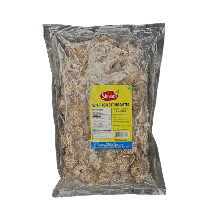 Shivani Supari Coin Cut Unroasted 200gm