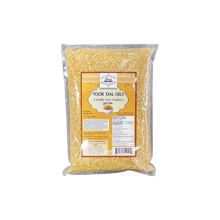 Desi Delight Toor Dal Dry 4Lb