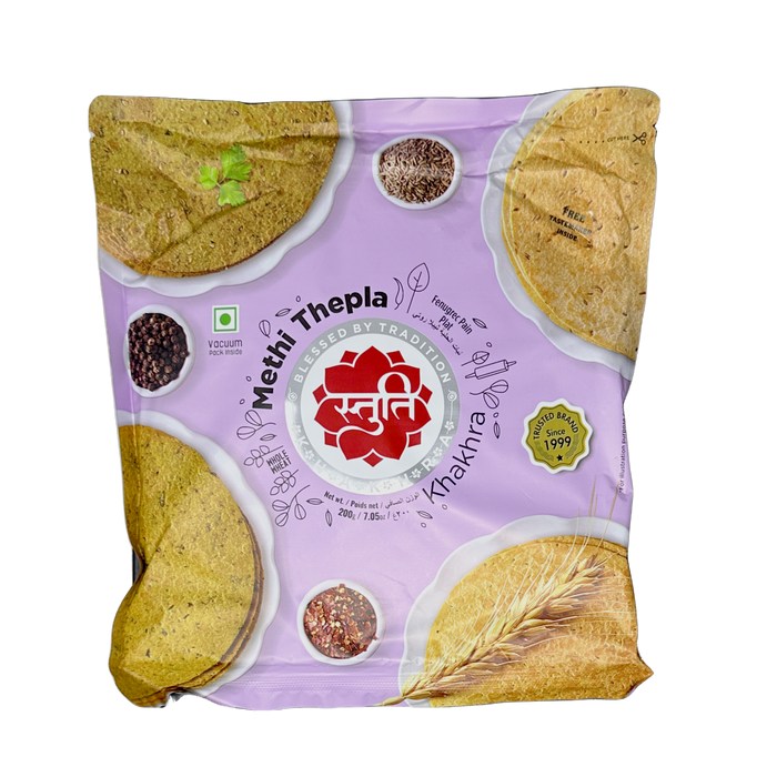 Stuti Methi Thepla Khakhara (Fenugreek) 200g