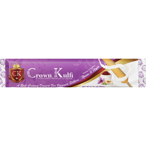 Crown Kulfi Cashews & Saffron 80ml