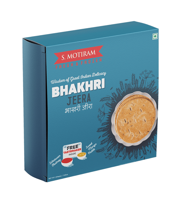 S Motiram Jeera Bhakhri 200g