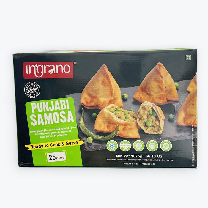 Ingrano Punjabi Samosa (25Pcs) 1875g