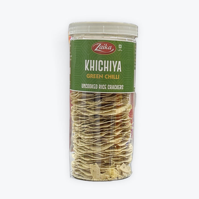 Zaika Khichiya Green Chilli Papad In Jar 250g