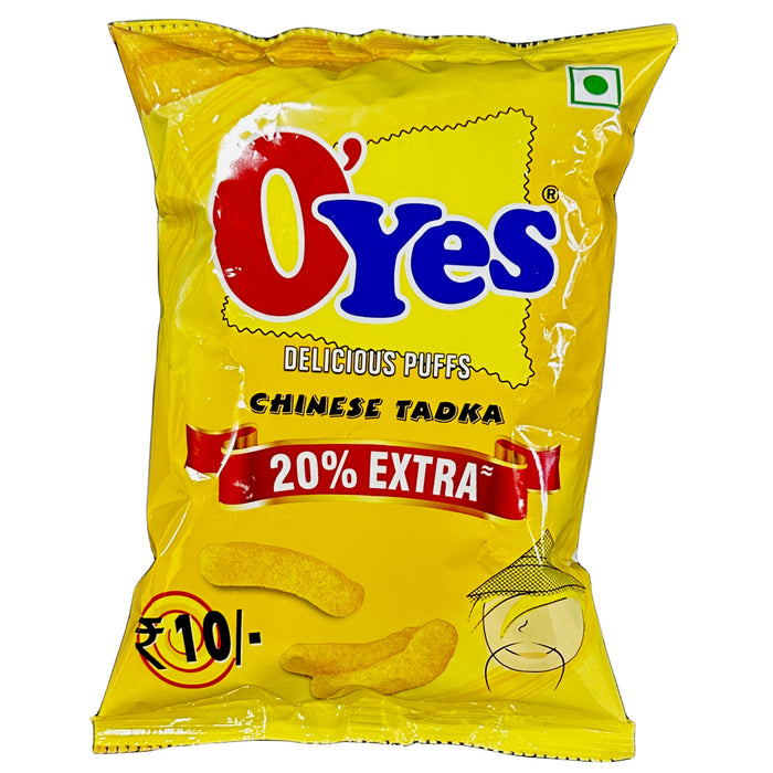 O'Yes Chinese Tadka Puff 32gm