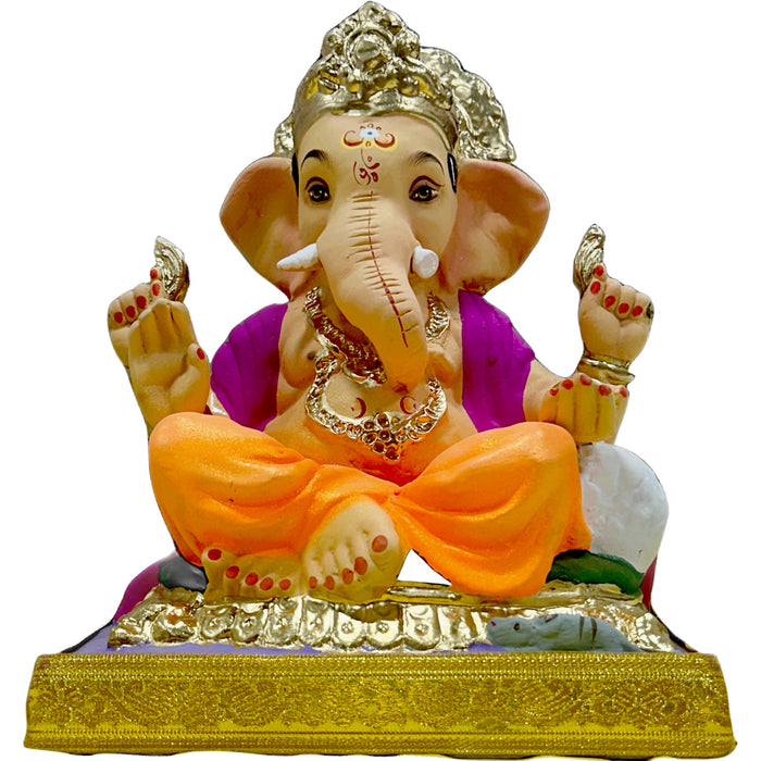 Eco-Friendly Ganesh Idol 12” (Colour 2025)