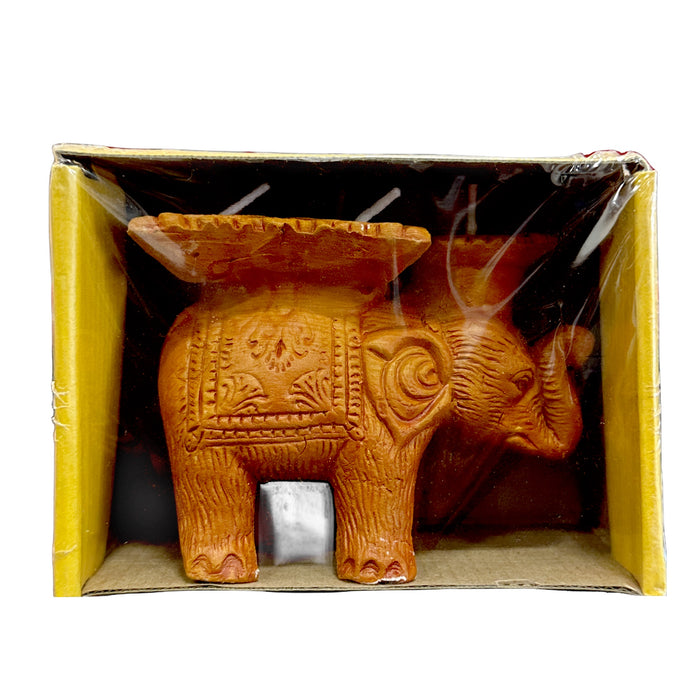 Divine Elephant Diya (5 Lamps)