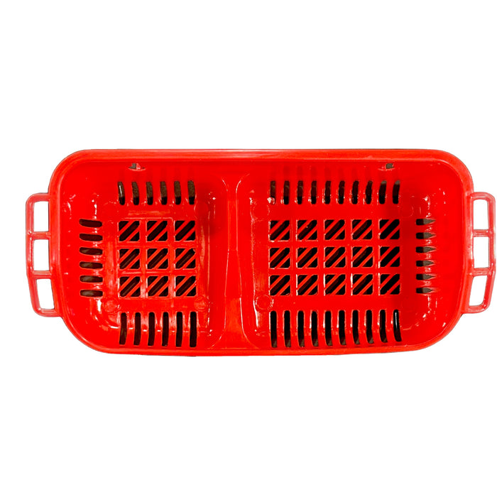 Contil Plastic Soap Tray 2 Compartment