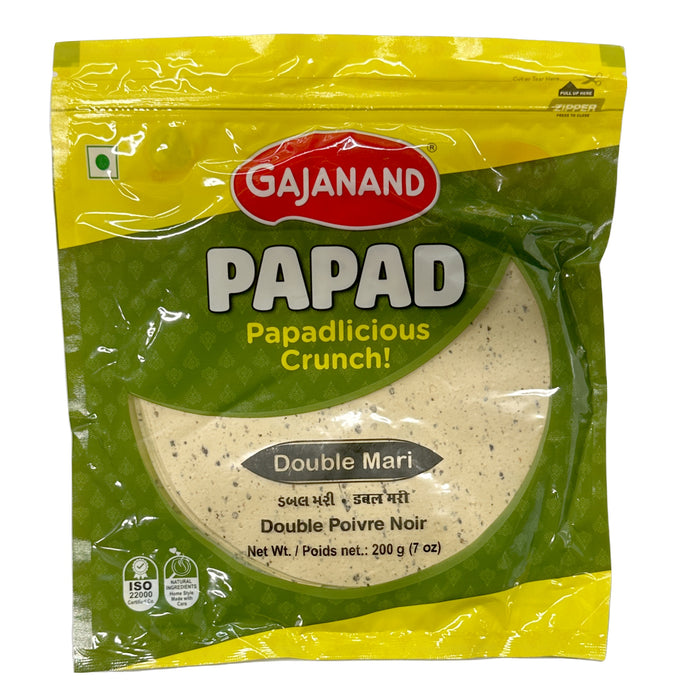 Gajanand Double Mari Papad 200g