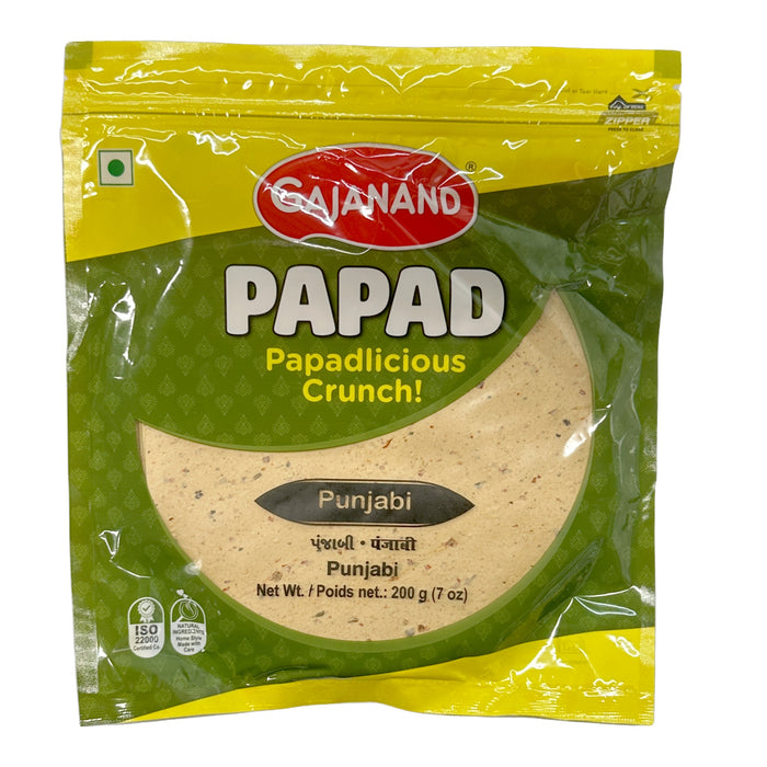 Gajanand Punjabi Mari Papad 200g