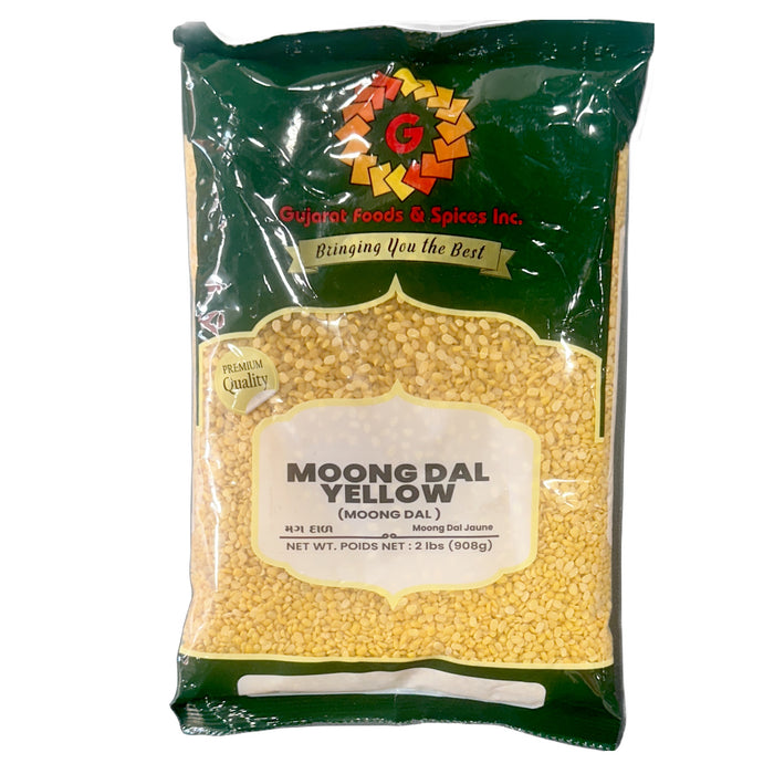 Gujarat Foods Moong Dal Yellow 2Lb