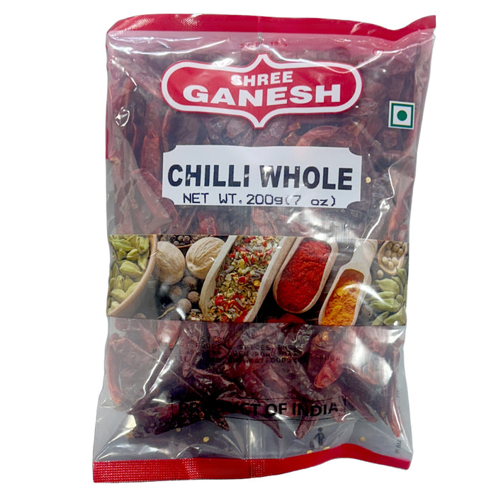 Shree Ganesh Chilli Whole 200g