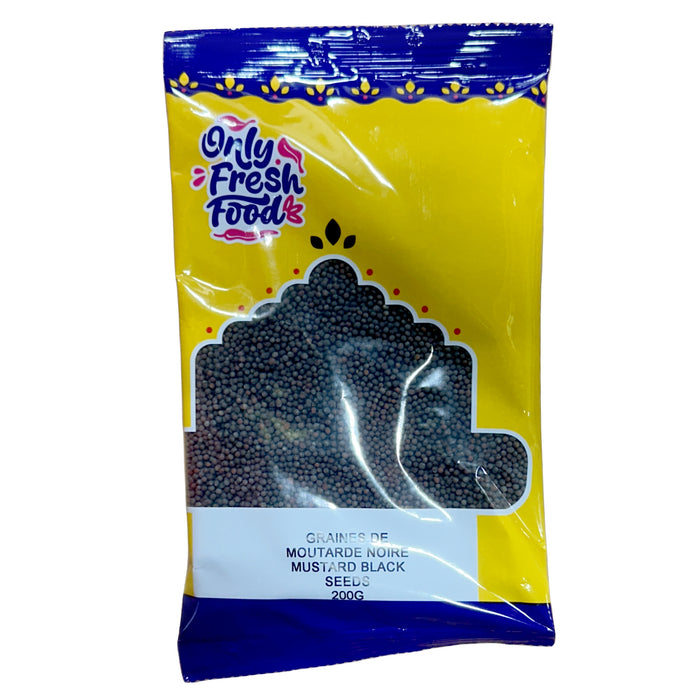 Only Fresh Food Mustard Black Seeds 200g