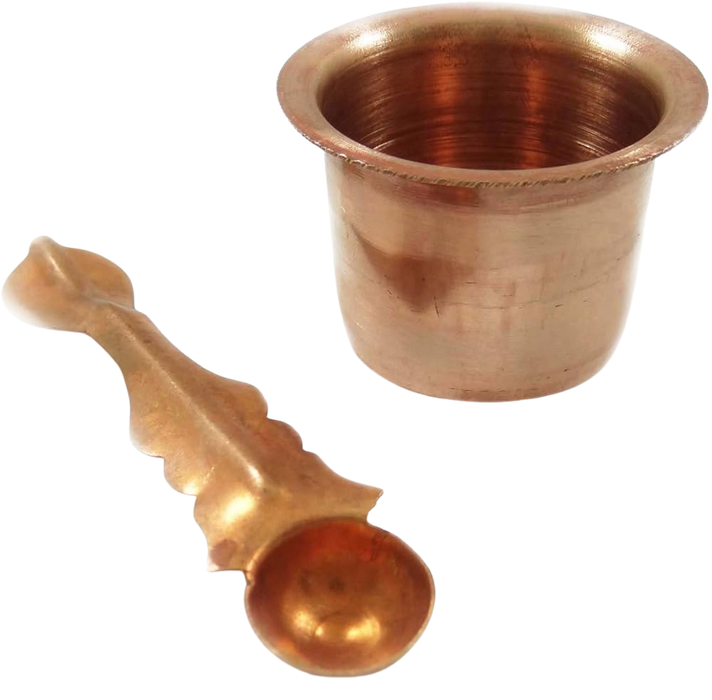 Copper Aachmani & Panchotara Set