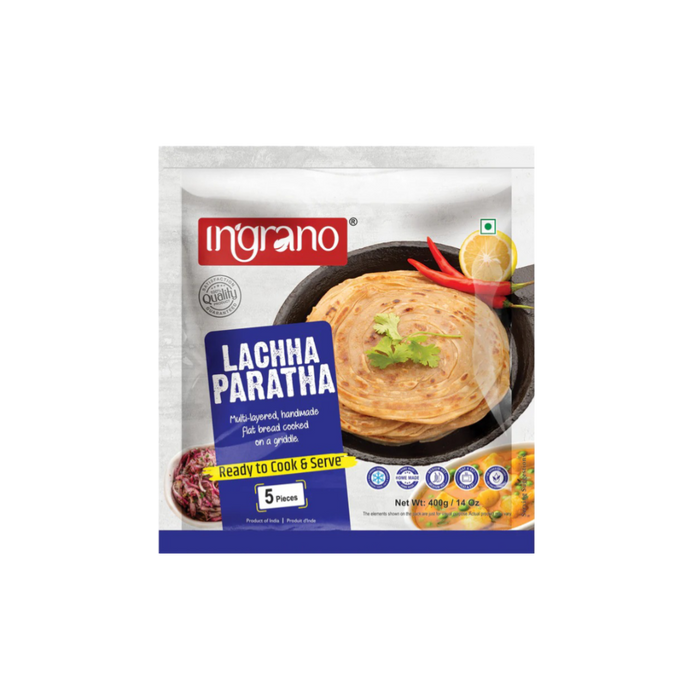 Ingrano Lachha Paratha 400g (5 Pcs)