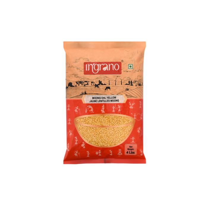 Ingrano Moong Dal Yellow 4lb