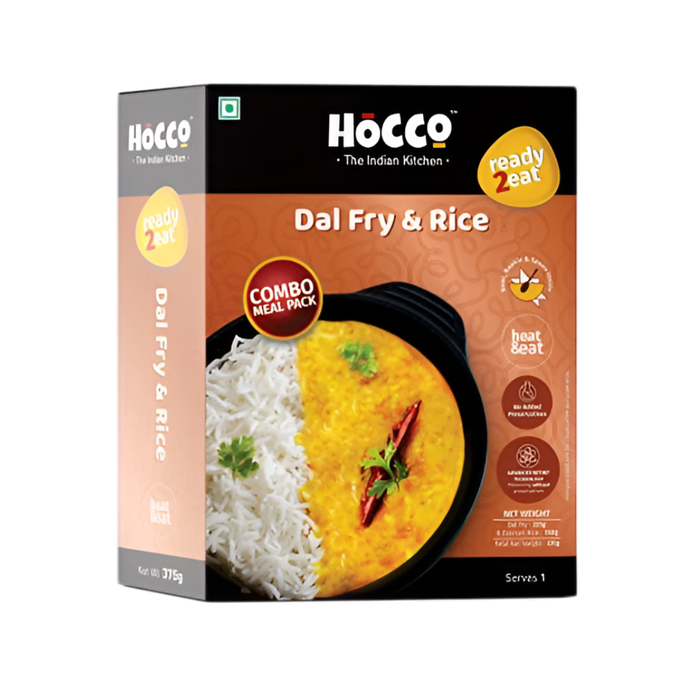 Hocco Ready To Eat Rajma & Rice Combo 375g