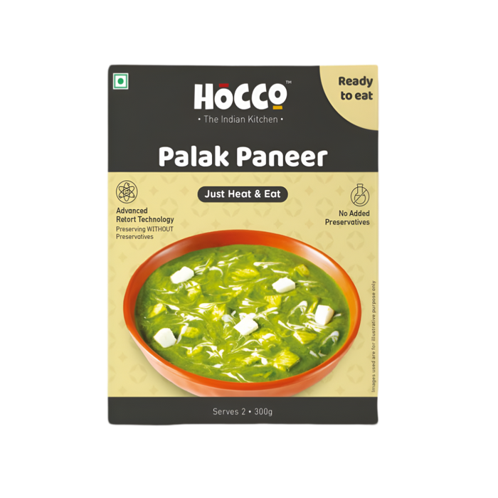 Hocco Palak Paneer prêt à consommer 300 g