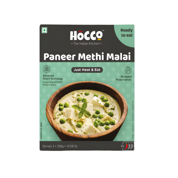 Paneer Methi Malai Hocco prêt à consommer 300 g