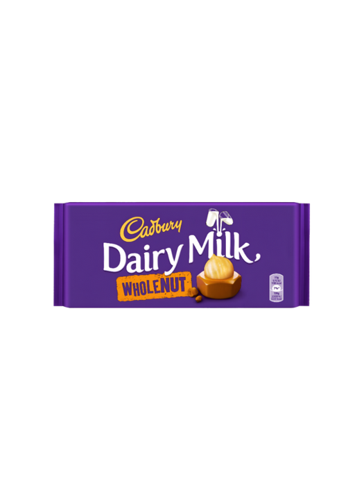 Cadbury Dairy Milk Wholenut 120g