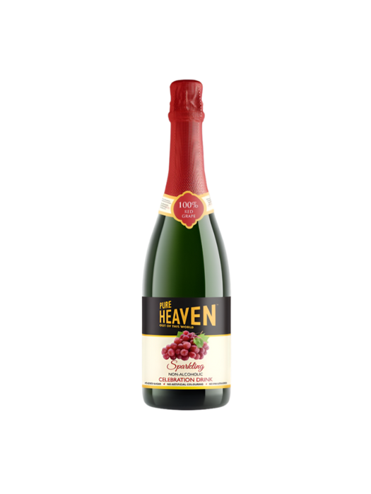 Pure Heaven Red Grape Sparkling Drink 750ml