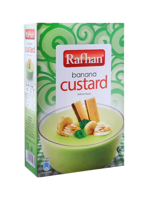 Rafhan Banana Custard 275g