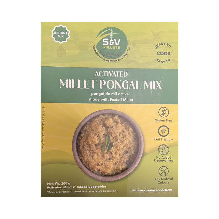 S&V Activated Millet Pongal Mix 200g