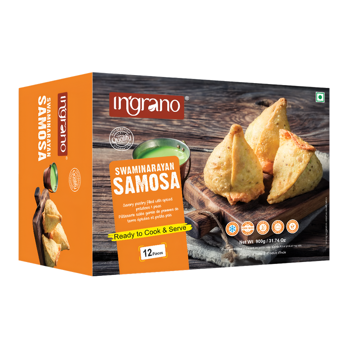 Ingrano Swaminarayan Samosa (12 Pcs) 900g