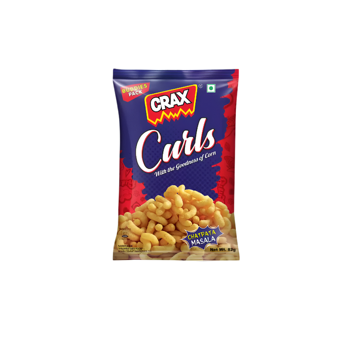 Crax Boucles Chatpata Masala 57g