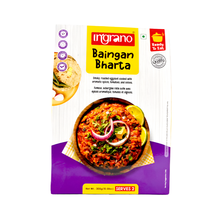 Ingrano Prêt à manger Baingan Bharta 300g