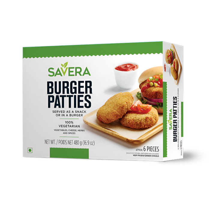 Savera Burger Galettes (6 Pièces) 480g