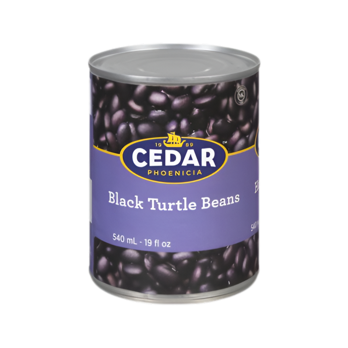 Cedar Black Turtle Beans 540g — Spice Divine