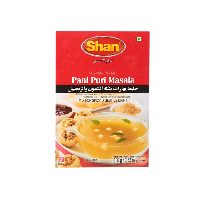 Mélange d'épices Shan pour Pani Puri Masala 100 g