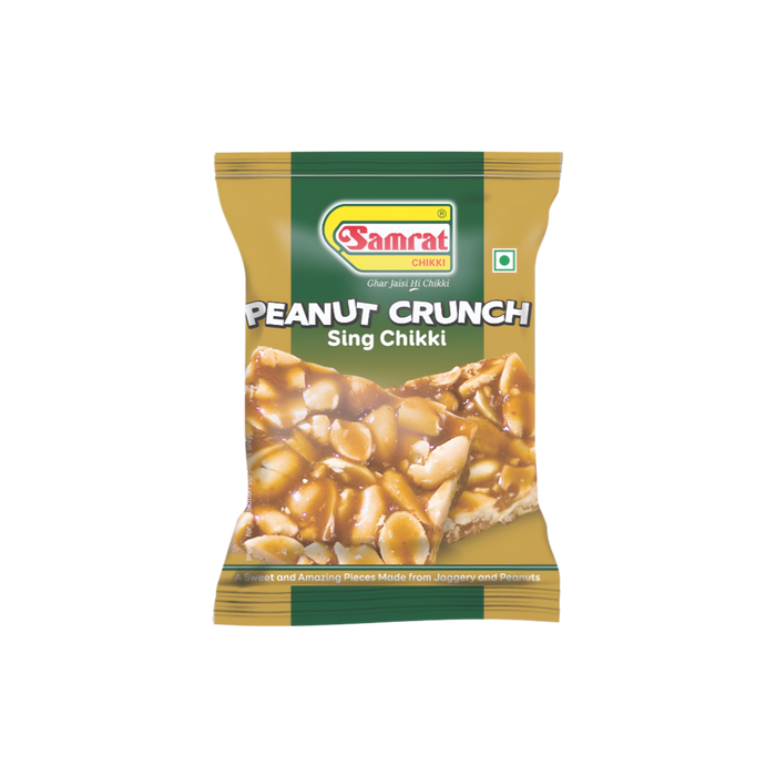 Samrat Sing chikki (Peanut cruch) 400g