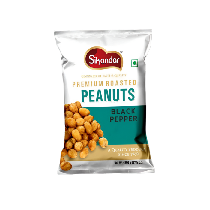 Sikandar Black Pepper Roasted Peanuts 150g