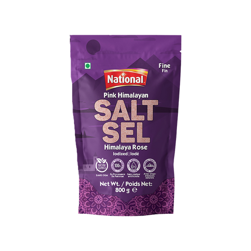 National Pink Himalayan Salt 800g - Salt | indian grocery store in north bay