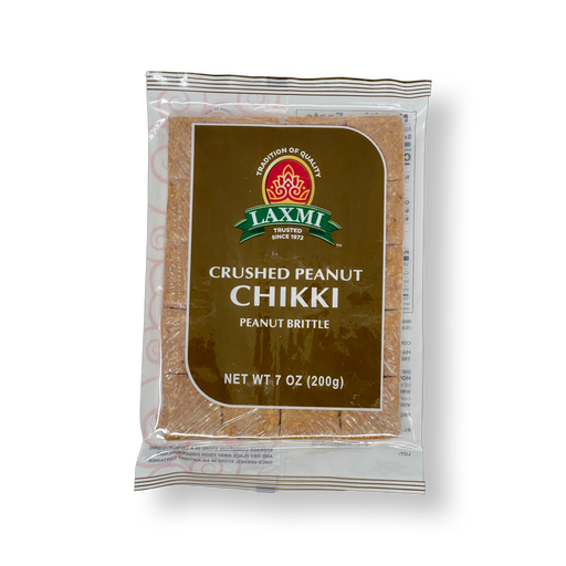 Laxmi Crushed Peanut Chikki (Peanut Brittle) 200g - Snacks | indian grocery store in Ottawa