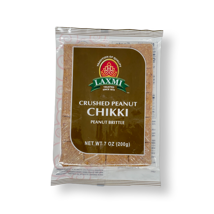 Laxmi Crushed Peanut Chikki (Peanut Brittle) 200g - Snacks | indian grocery store in Ottawa